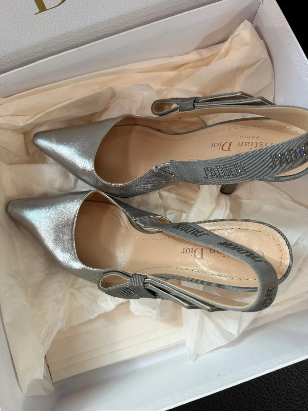 Dior sleek slingback